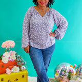 Lighthearted Lillies Top* FINAL SALE *