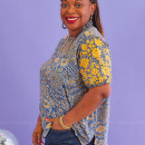 Botanical Elegance Top - LAST ONES FINAL SALE