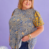 Botanical Elegance Top - LAST ONES FINAL SALE