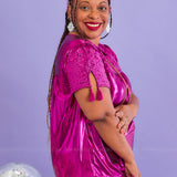 All That Shines Top - Magenta* FINAL SALE *