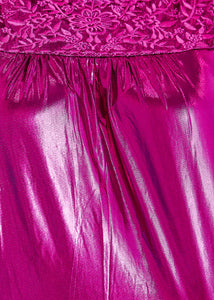 All That Shines Top - Magenta - FINAL SALE