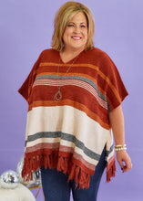 Load image into Gallery viewer, Easygoing Charm Poncho - FINAL SALE
