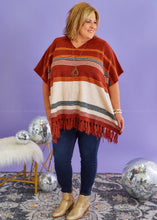 Load image into Gallery viewer, Easygoing Charm Poncho - FINAL SALE
