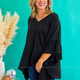 Park Avenue Classic Top - Black* FINAL SALE *