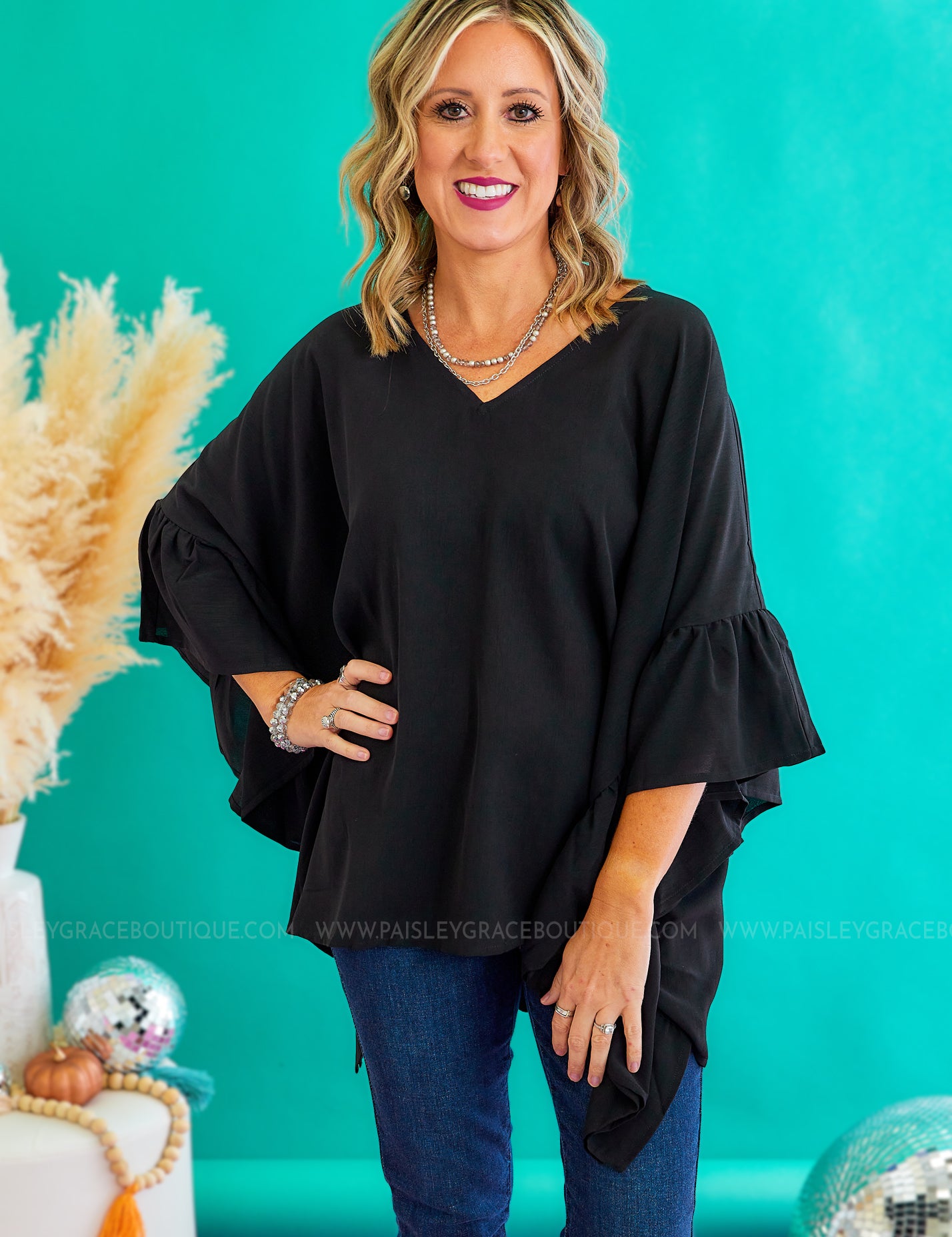 Park Avenue Classic Top - Black* FINAL SALE *