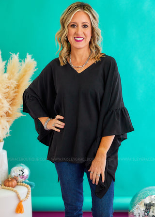 Park Avenue Classic Top - Black - FINAL SALE