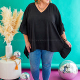 Park Avenue Classic Top - Black* FINAL SALE *