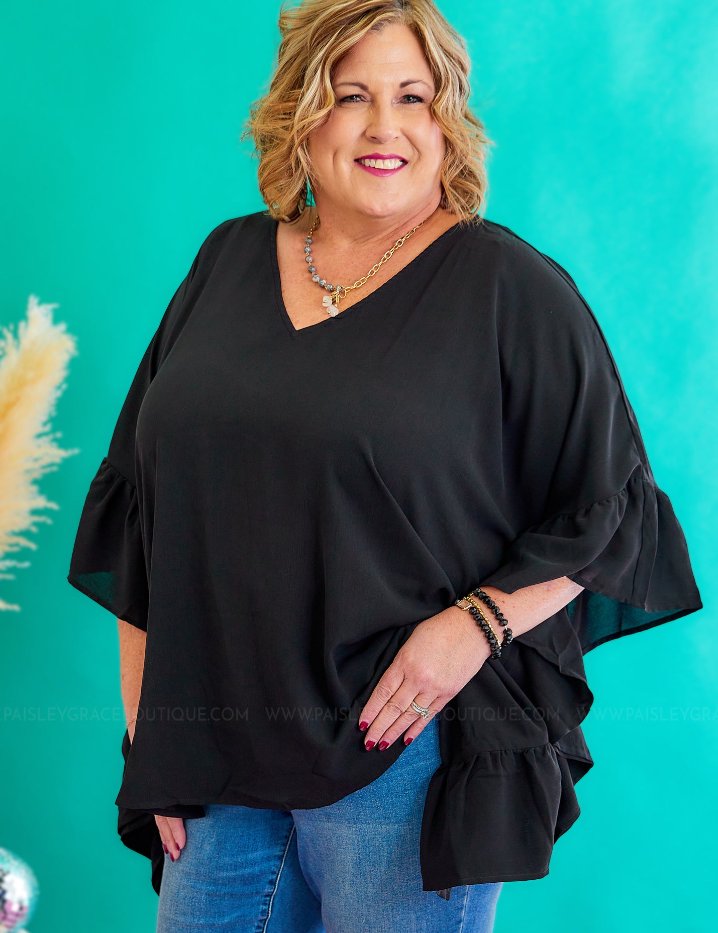 Park Avenue Classic Top - Black* FINAL SALE *