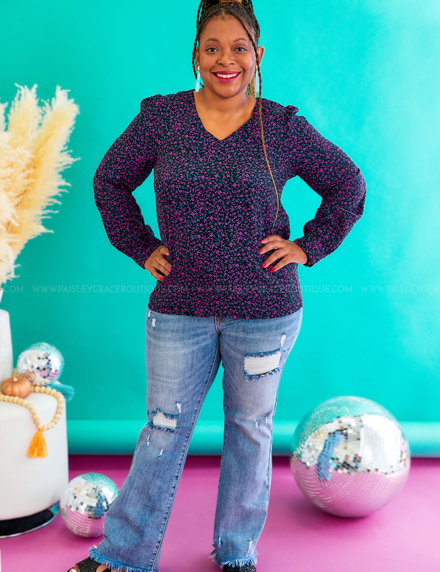 Petal Parade Top - LAST ONES FINAL SALE
