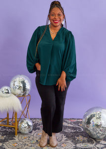 Simply Styled Top - Teal - FINAL SALE