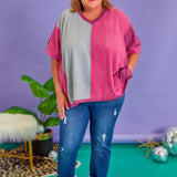 On The Way Sweater - Magenta* FINAL SALE *