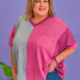 On The Way Sweater - Magenta* FINAL SALE *