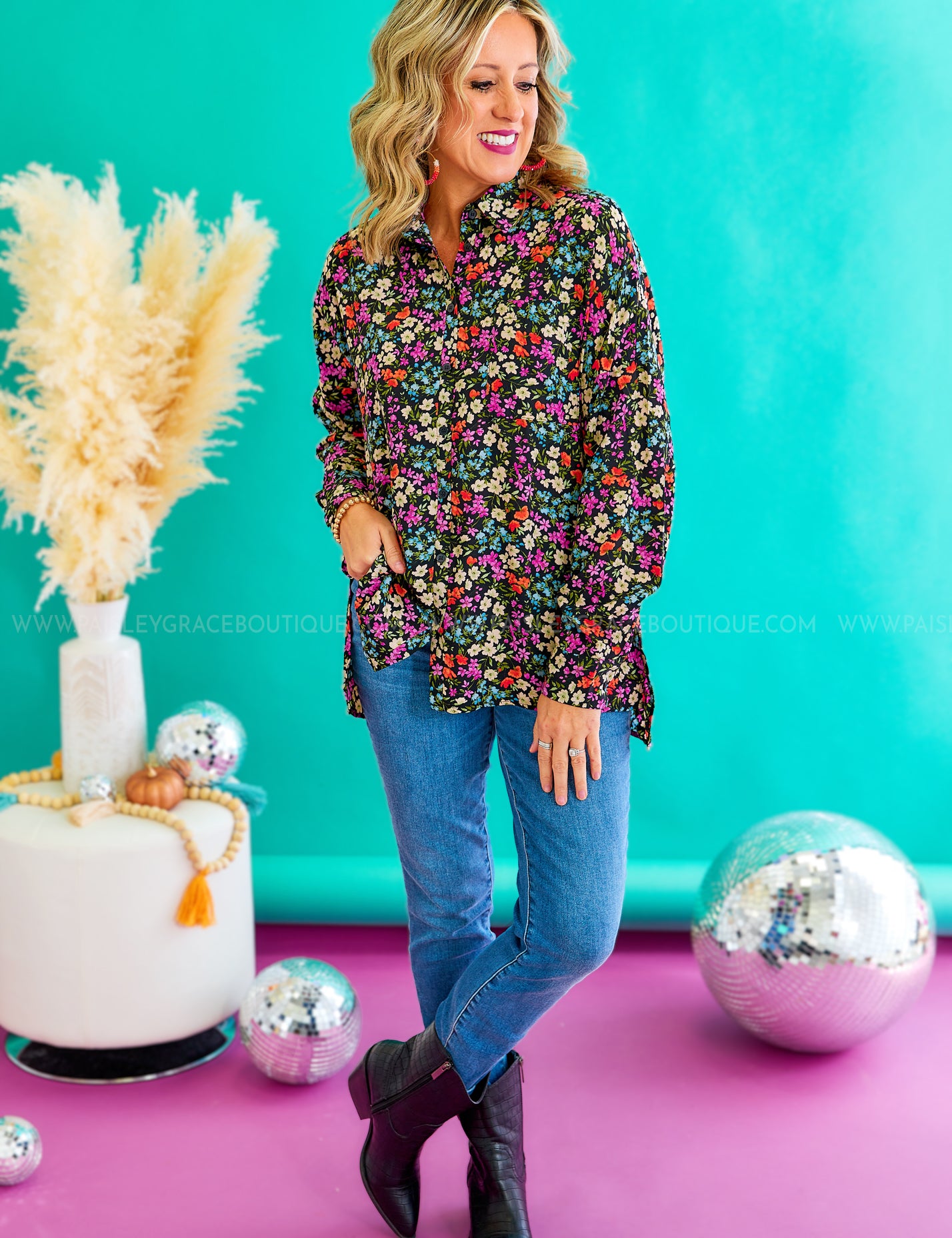 Floral Fate Top - LAST ONES FINAL SALE