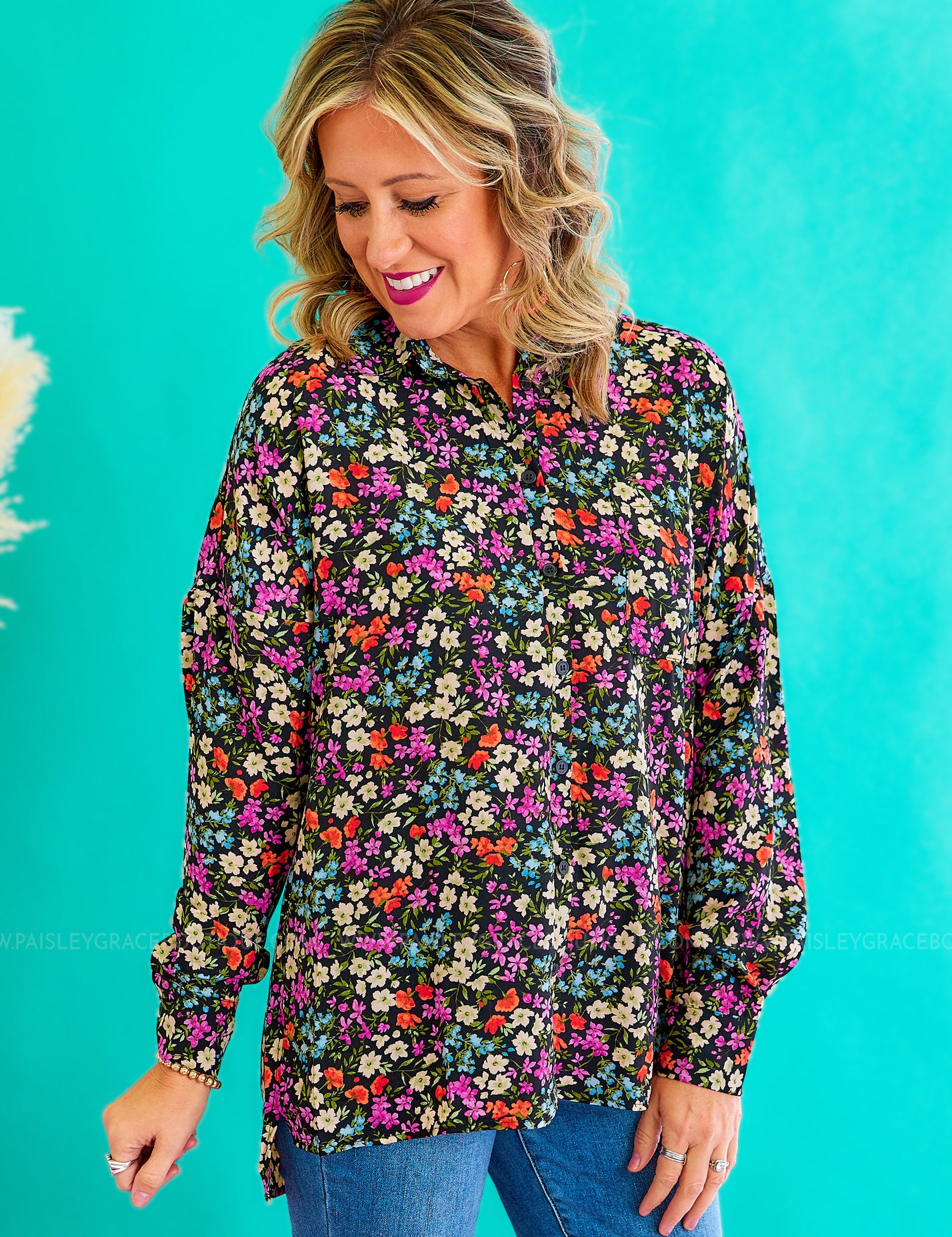 Floral Fate Top - LAST ONES FINAL SALE