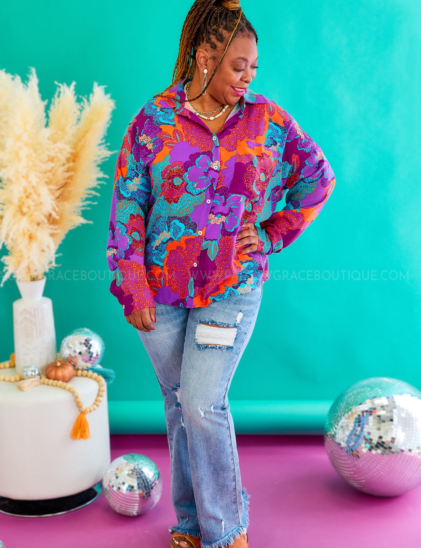 Rome Romance Top - LAST ONES FINAL SALE