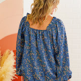 Whimsy and Wild Top - Blue* FINAL SALE *