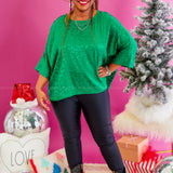 Wildly Stylish Top - Green* LAST ONES FINAL SALE *