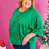 Wildly Stylish Top - Green* LAST ONES FINAL SALE *