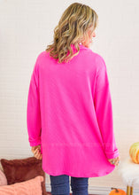 Load image into Gallery viewer, Going With The Season Shacket - Fuchsia - FINAL SALE
