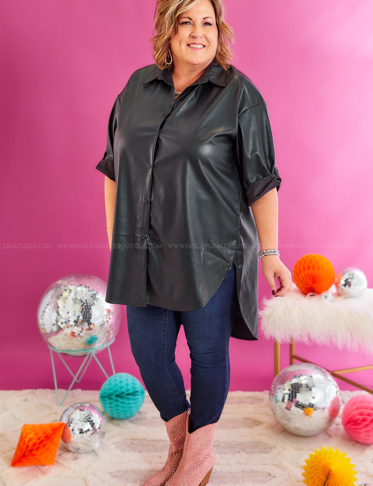 On The Job Tunic - Black - LAST ONES FINAL SALE