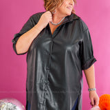 On The Job Tunic - Black - LAST ONES FINAL SALE