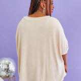 Coziest Memories Top - Oatmeal* FINAL SALE *