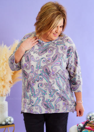 Paisley Panache Top - FINAL SALE