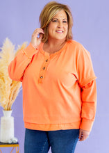 Load image into Gallery viewer, Dreamweaver Pullover  - Apricot - FINAL SALE
