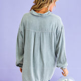 Hold My Own Top - Blue* FINAL SALE *