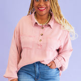 Hold My Own Top - Dusty Pink* LAST ONES FINAL SALE *