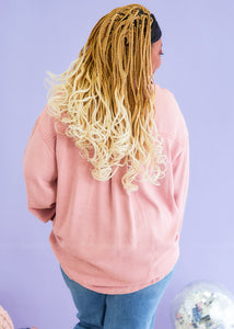Hold My Own Top - Dusty Pink - FINAL SALE