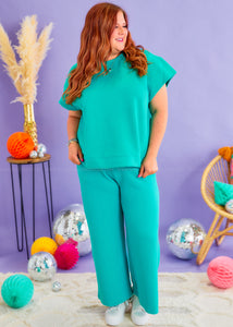 Serendipity Top - Turquoise