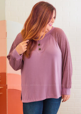 Lavender Haze Top - FINAL SALE