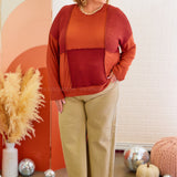 Captured Your Heart Top - Brick* LAST ONES FINAL SALE *