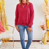 Take Your Power Top - Burgundy* FINAL SALE *