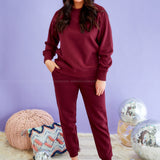 Never Better Knit Pullover - Burgundy - LAST ONES FINAL SALE