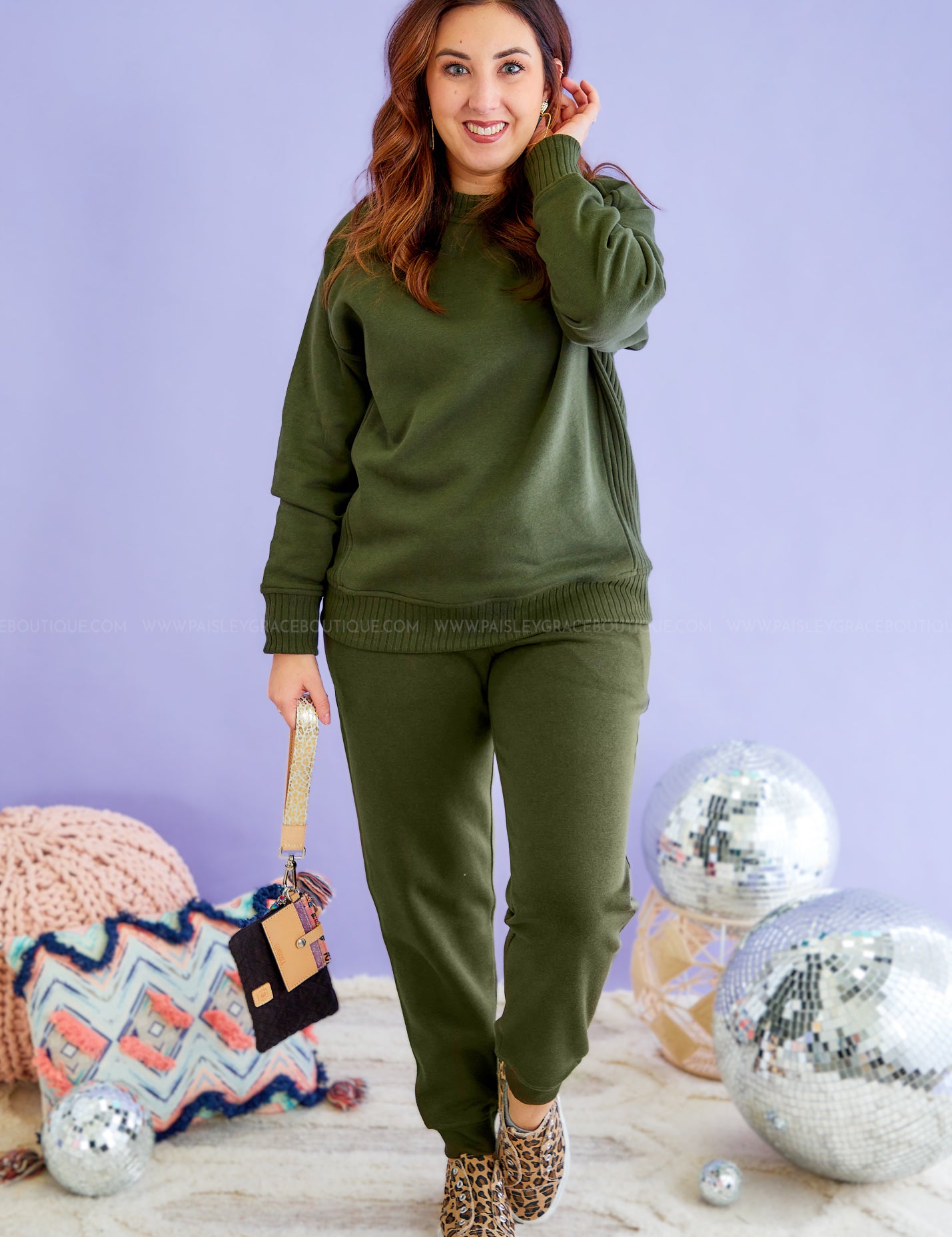 Never Better Knit Pullover - Olive* FINAL SALE *