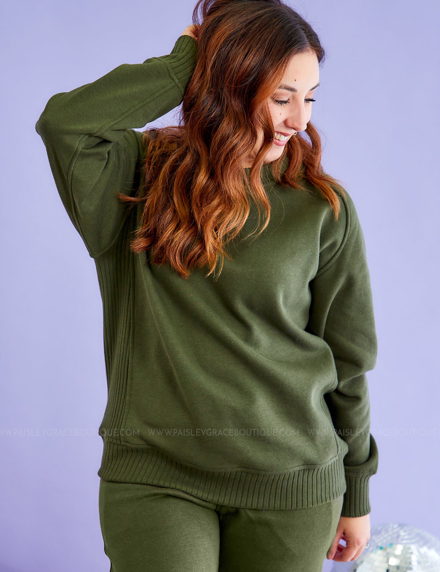 Never Better Knit Pullover - Olive* FINAL SALE *