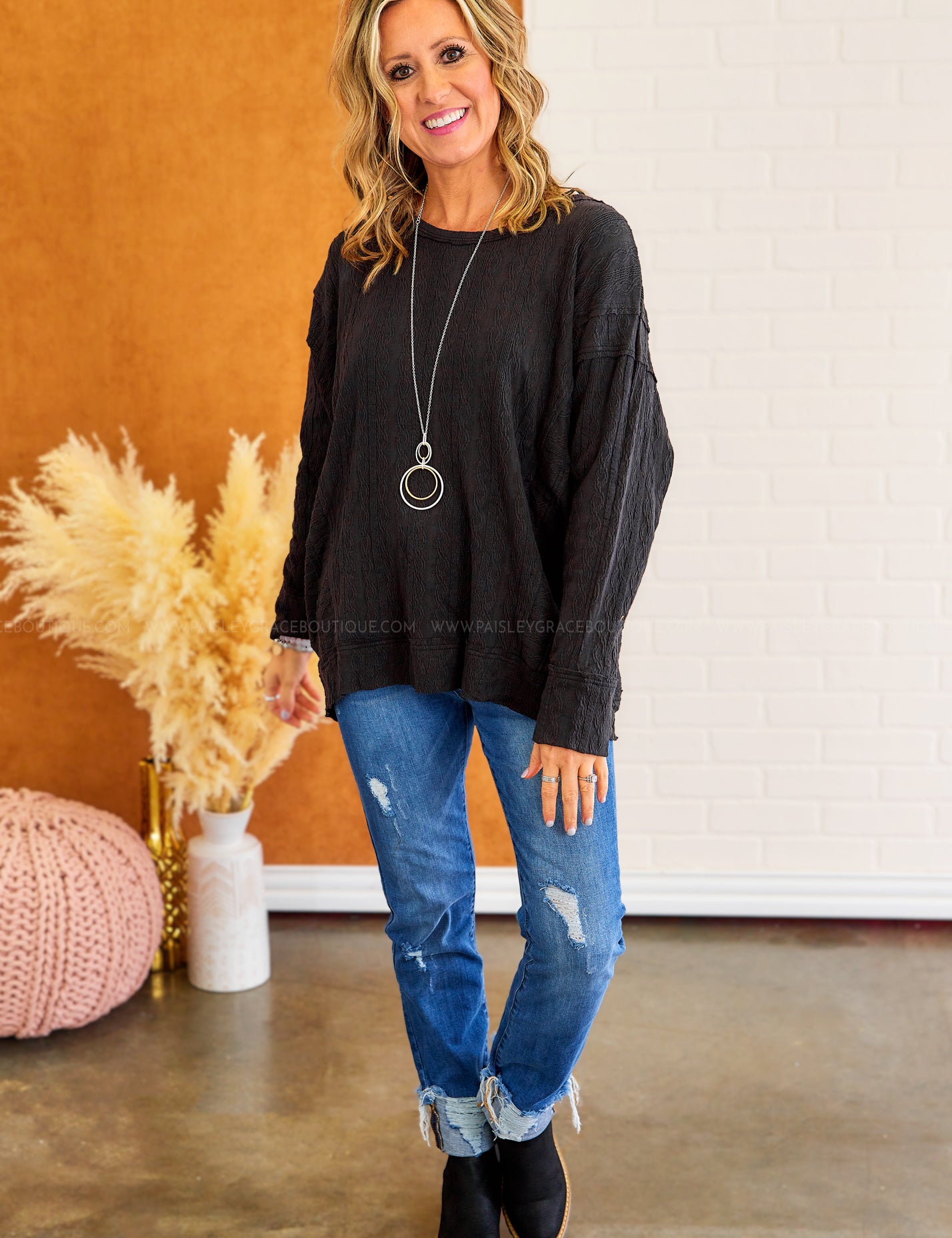 Confident Choice Top - Black