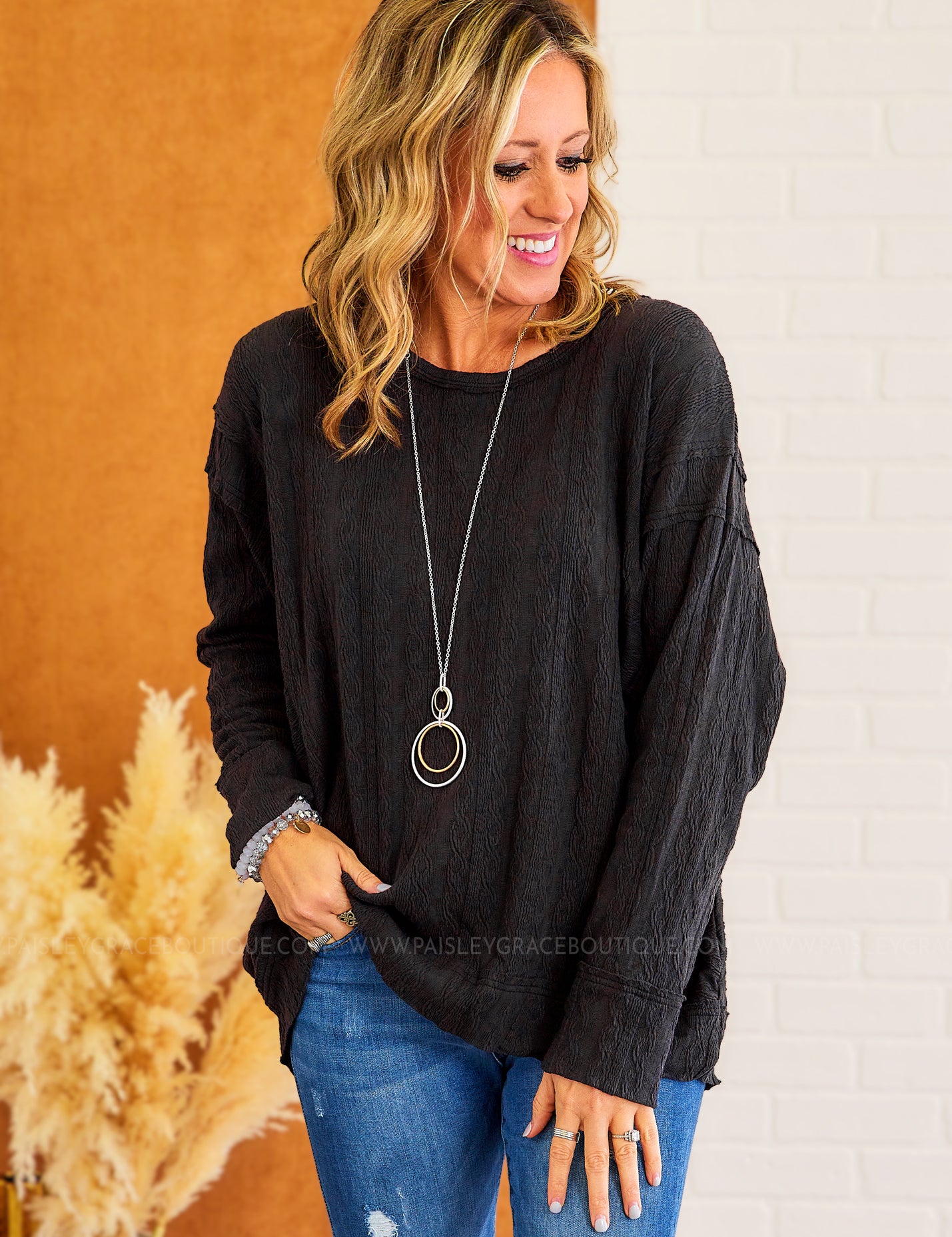 Confident Choice Top - Black