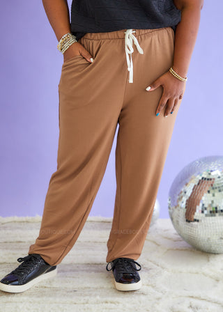 Bailey Joggers -Deep Camel* FINAL SALE *