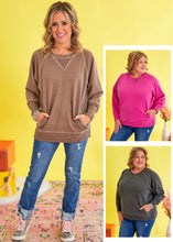 Load image into Gallery viewer, Classic Cool Girl Pullover - 3 Colors - FINAL SALE
