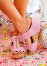 Load image into Gallery viewer, Taboo Slip On Wedges by Corkys - Blush
