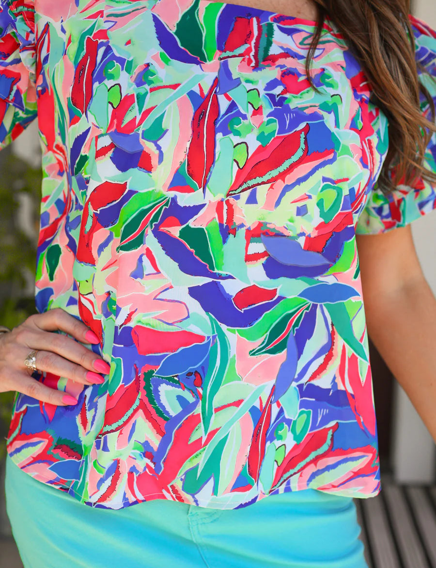 Talk Of The Tropics Top