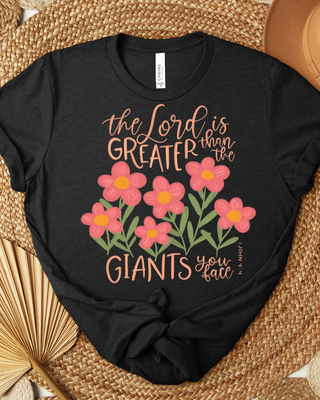 The Lord Is Greater Graphic Tee