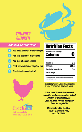 Crockstar - Thunder Chicken