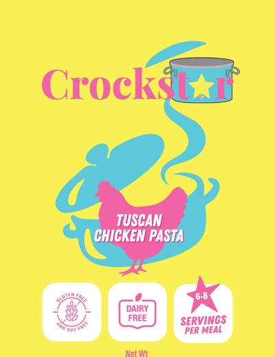 PREORDER -  Crockstar - Tuscan Chicken Pasta