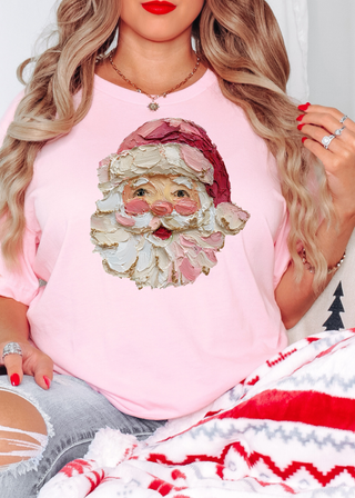 Painted Santa Tee