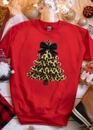 Leopard Tree Tee or Sweatshirt