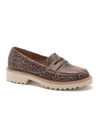 Spark Loafers by Corkys - Leopard - LAST ONE FINAL SALE